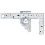 Shinwa Winkelhaak met Stopper RVS 15 cm 12485