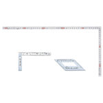 Traditionele aftekenset voor hoeken-1400